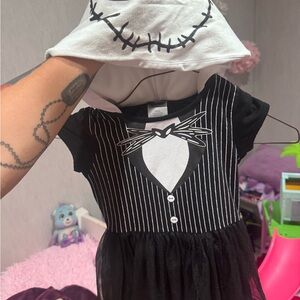 Disney Black and White Costume Dress